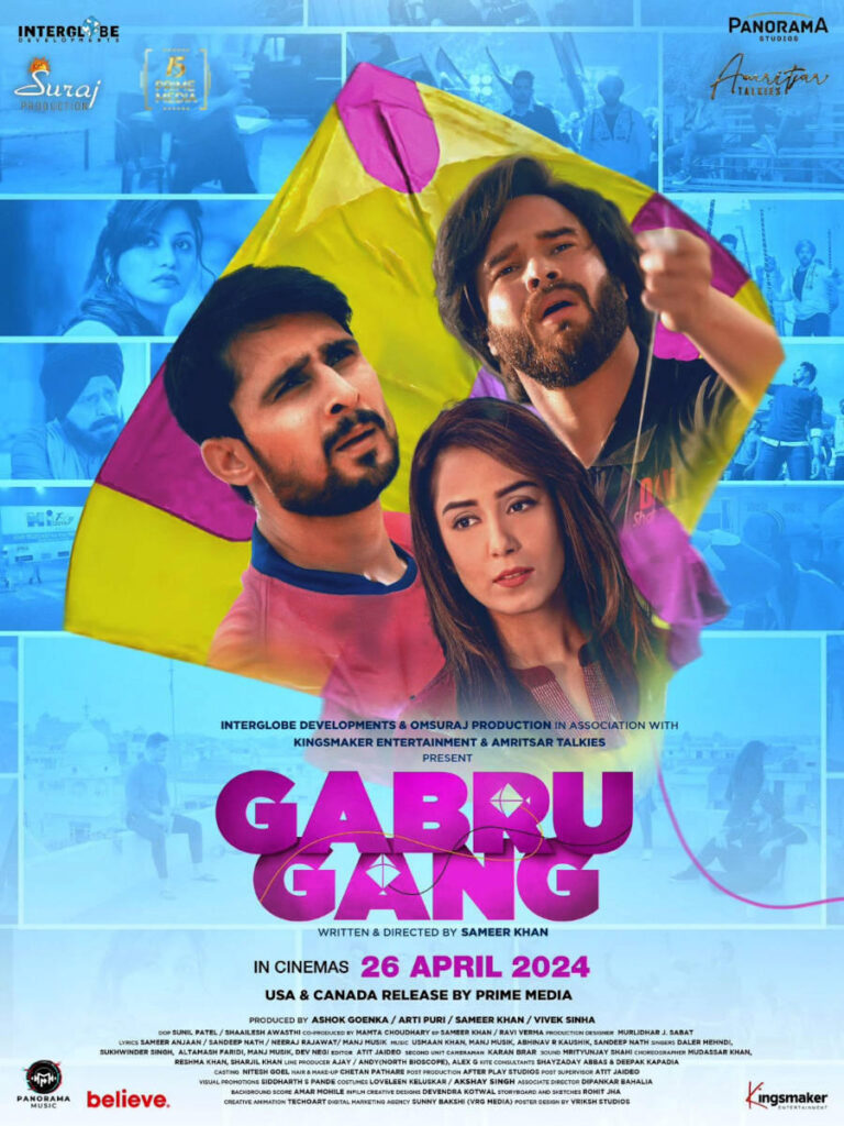 Gabru Gang Movie The film tells the story of how a boy becomes a kite flyer in India and what happens.