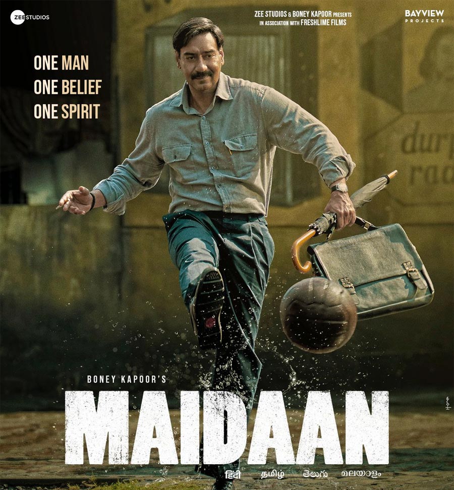   Maidaan movie Before rewriting history for our country in the field of football, coach S. These are the many dynamic challenges faced by Abdul Rahim and his Indian football.