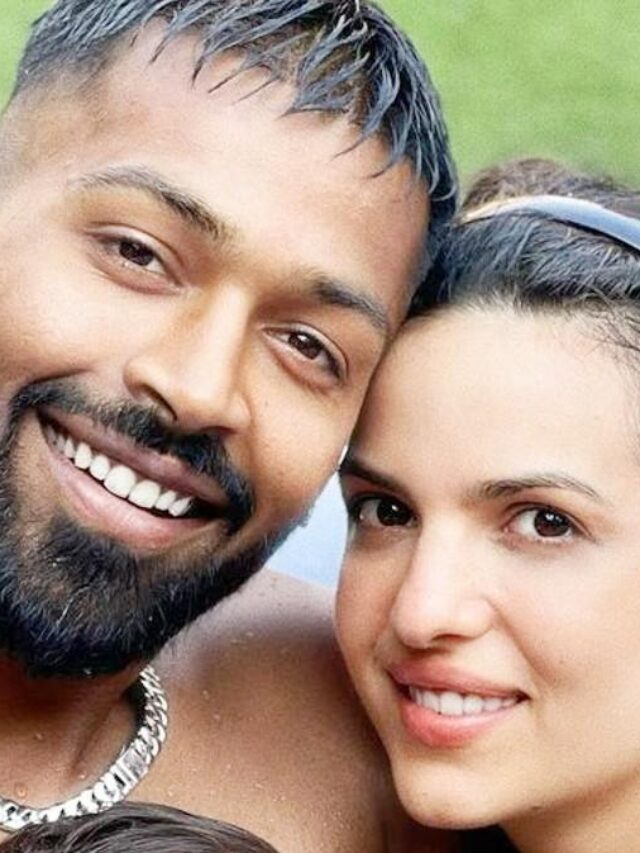 Hardik Pandya and Nataša Stanković